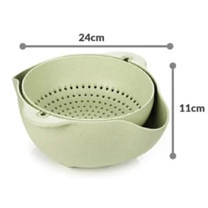 2 In 1 Dual Kitchen Strainer