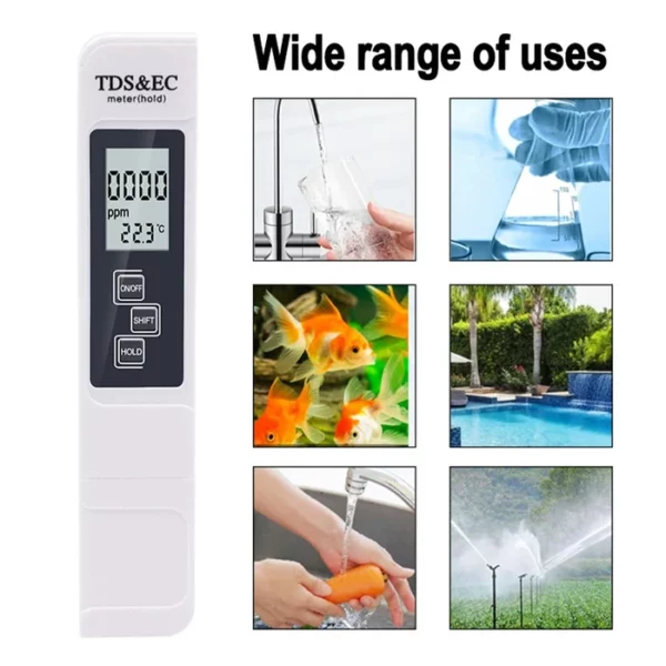 TDS Meter Digital Water Quality Tester
