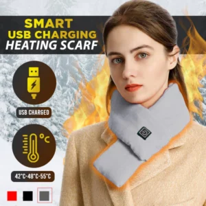 Smart USB Charging Heating Scarf