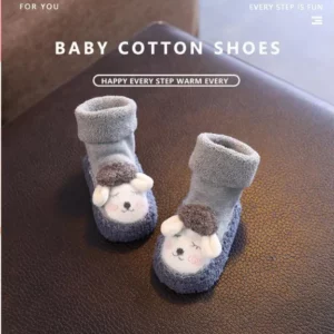 Baby Cartoon Plush Cotton Toddler Shoes