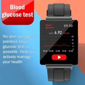 Non-invasive blood glucose test smart watch