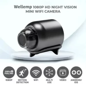 Wellemp™ 1080P HD Night Vision Mini WIFI Camera