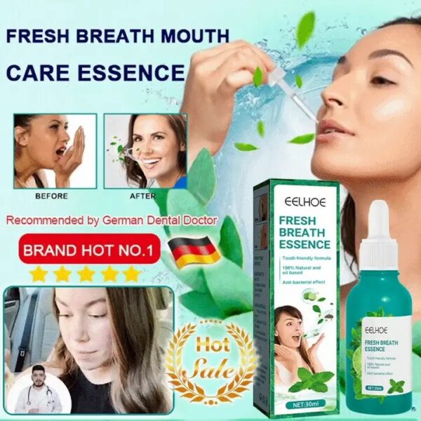 Natural Fresh Breath Oral Care Essence