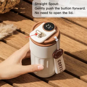 Coffee Cups With Temperature Display