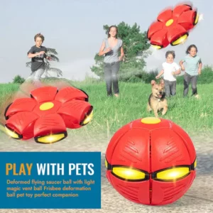 Taprer 🐾Pet Toy Flying Saucer Ball