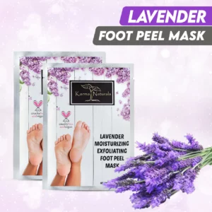 Karma Naturals lavender Foot Peel Mask