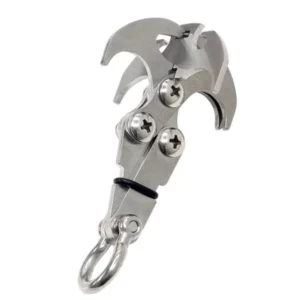 Stainless Steel Gravity Grappling Hook