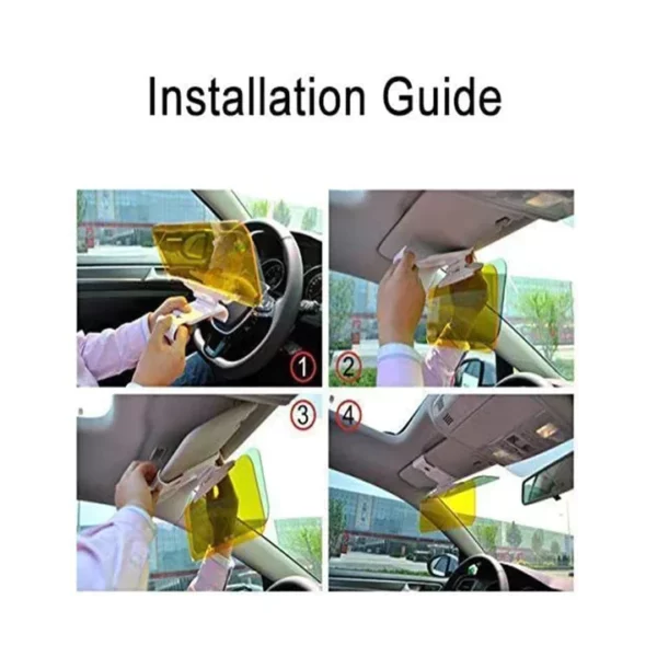 GFOUK™ Car Sun Visor Anti-Glare Mirror