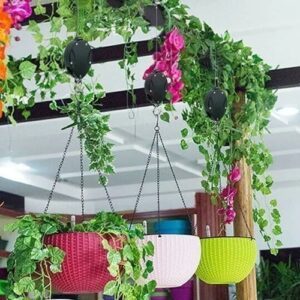 Plant Pulley Set For Garden Baskets Pots
