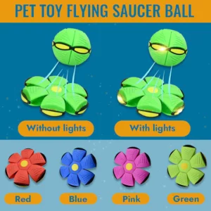 Taprer 🐾Pet Toy Flying Saucer Ball