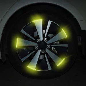 16PCS Reflective Sticker On Wheel Hub