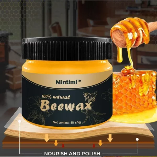 100% Organic Wood Restoration Beeswax