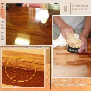 100% Organic Wood Restoration Beeswax