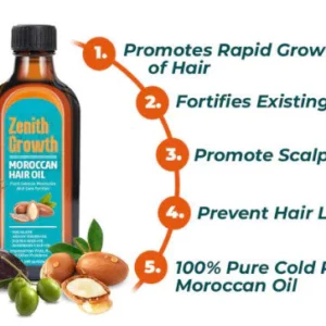 ZenithGrowth Moroccan Hair Oil