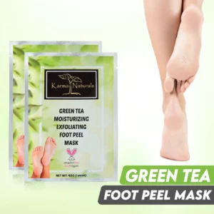 Karma Naturals Green Tea Foot Peel Mask