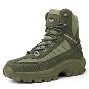 Men's Waterproof Outdoor Anti-Puncture Work Combat Boots