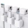 6 Pieces Set Charging Cable Magnetic Cable Organizer Storage Holder