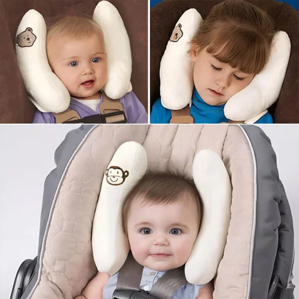 Banana-Shaped Car Infant Stroller Neck Pillow