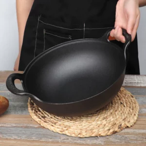 Cast Iron Pot Uncoated And Non Stick