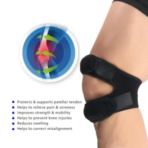 The knee protection strap