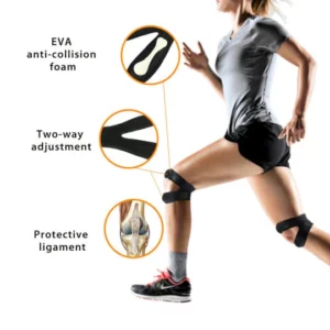 The knee protection strap