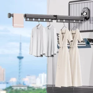 DryNyst folding wall-mounted clothes dryer