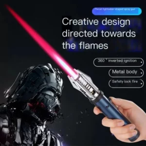 360° Windproof Lightsaber Torch Flame Lighter