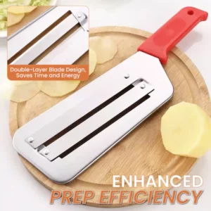 Stainless Steel Double-layer Slicer