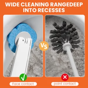 Nurbini™ Eco-Friendly Bathroom Toilet Replacement Cleaning Brush