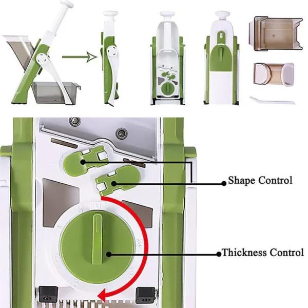 2024 Safe Mandoline Slicer for Kitchen