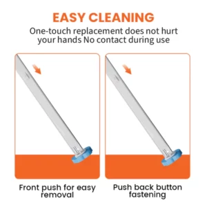 Nurbini™ Eco-Friendly Bathroom Toilet Replacement Cleaning Brush