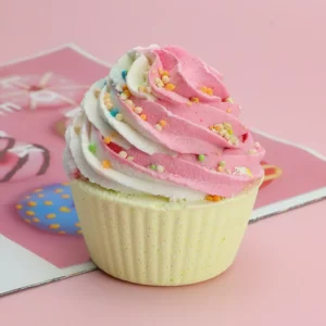 Handmade Detoxifying Fizzy Bath Cupcake