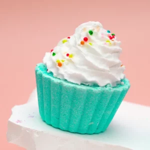 Handmade Detoxifying Fizzy Bath Cupcake