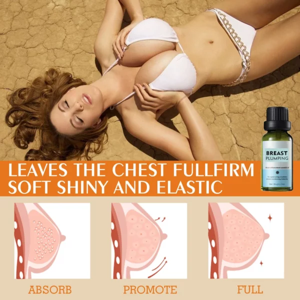 Jaysuing Chest Massage Oil【Moisturizing, full and firm】