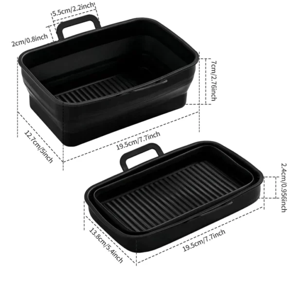 Silicone Air Fryer Tray