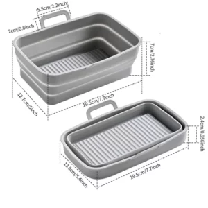 Silicone Air Fryer Tray