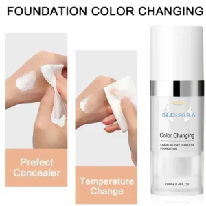 Super Coverage Color Changing Foundation