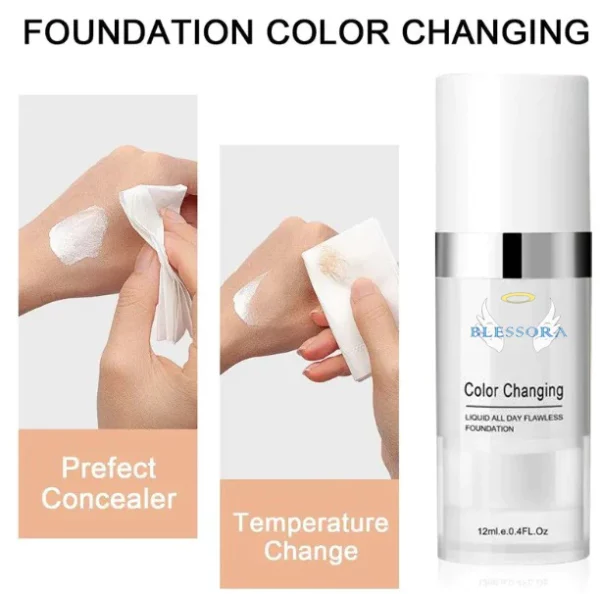 Super Coverage Color Changing Foundation