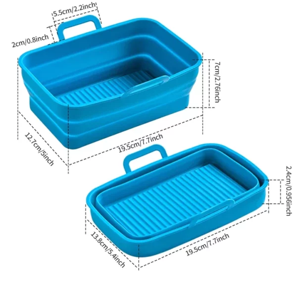 Silicone Air Fryer Tray