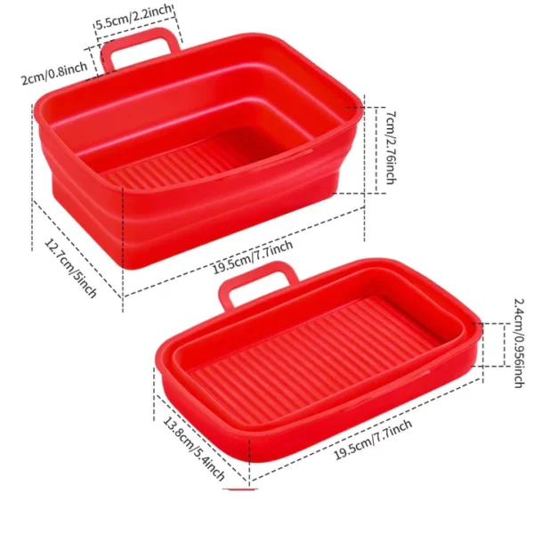 Silicone Air Fryer Tray