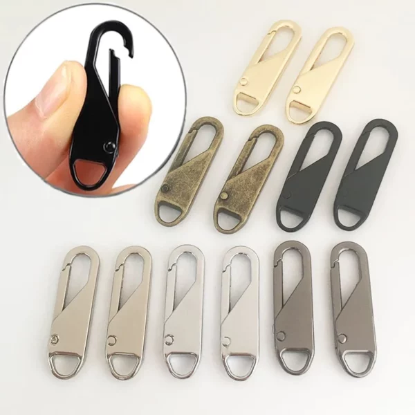 Zipper Pull Replacements Repair Kit (6Pcs/Set)