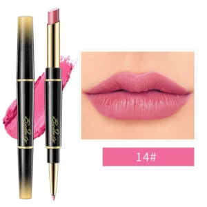 Automatic Lip Liner Matte Lipstick - Waterproof/Non-fading/Non-stick
