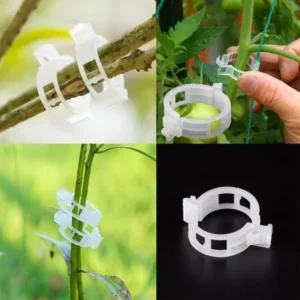 Secured Plastic Plant Clip