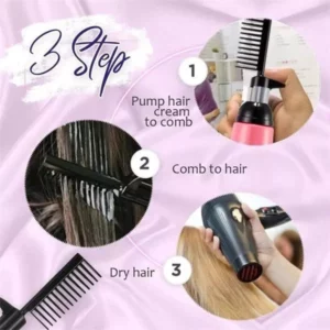 Bliss™ Unisex Comb and Cream Hair Straightener