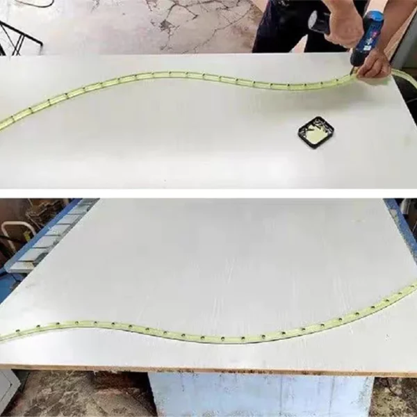 Transparent Woodworking Profiling Strip