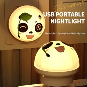 Smart Voice Command Control Panda Night Light
