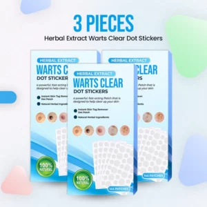 Herbal Extract Clear Dot Stickers