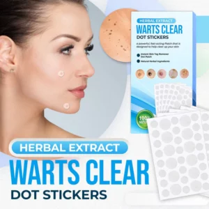 Herbal Extract Clear Dot Stickers