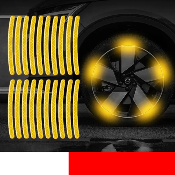 Reflective Car Wheel Rim Stickers