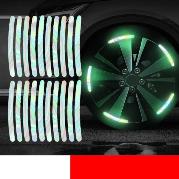 Reflective Car Wheel Rim Stickers